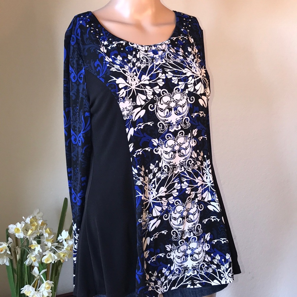 Style & Co Long Sleeve Blouse